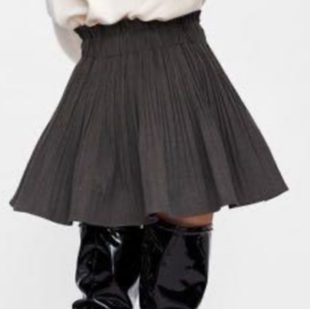 ZARA plaid skort